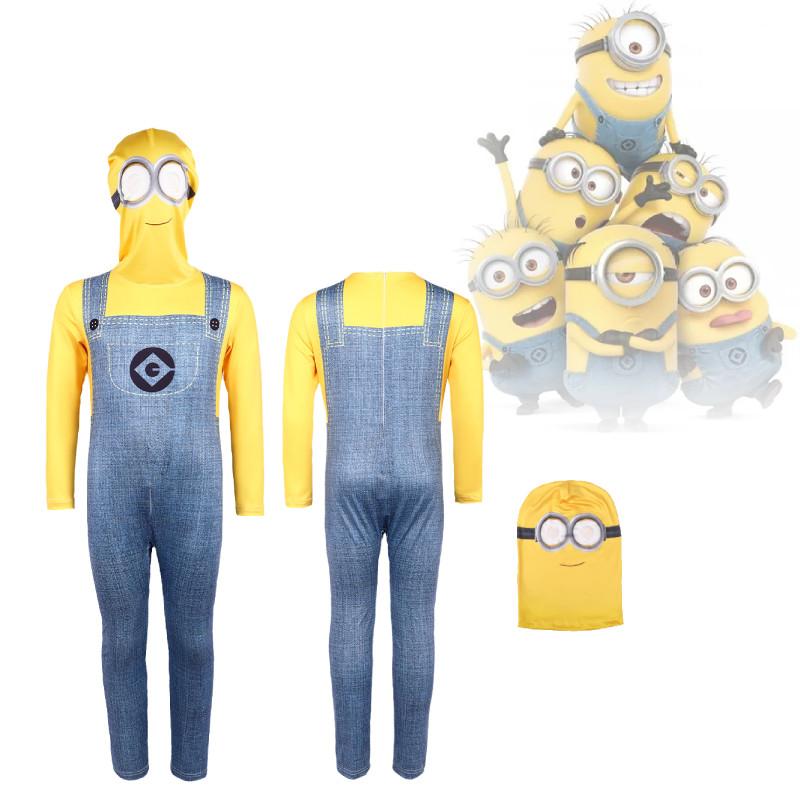 Entzückendes Minions Cosplay Kostüm Perfekt für Bühnenauftritte Unisex Design für Kinder