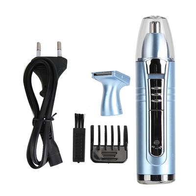 2 In 1 Multi Functional Electric Nose Hair Trimmer Sideburns Cutter Trimming Machine   Blue(Blue )