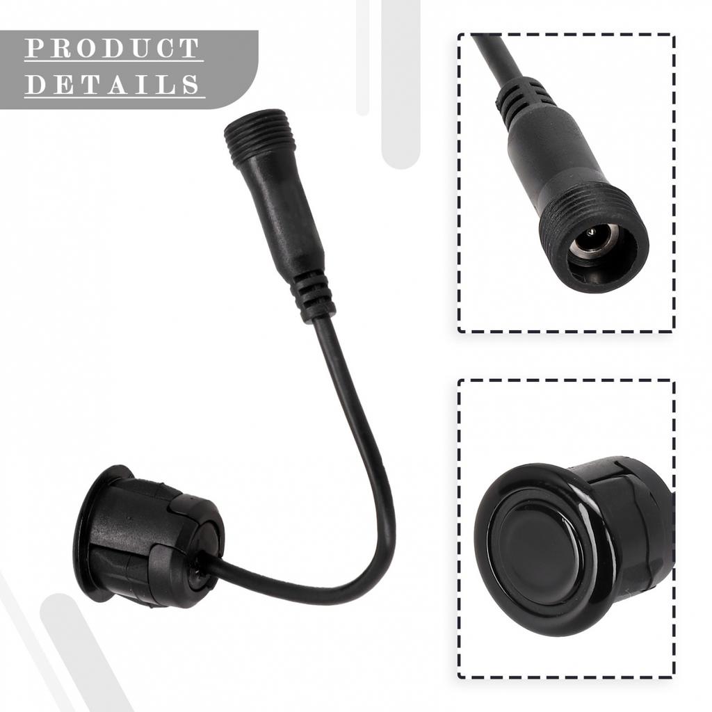 Mm Cable Black Car Reverse Parking Waterproof Sensor
