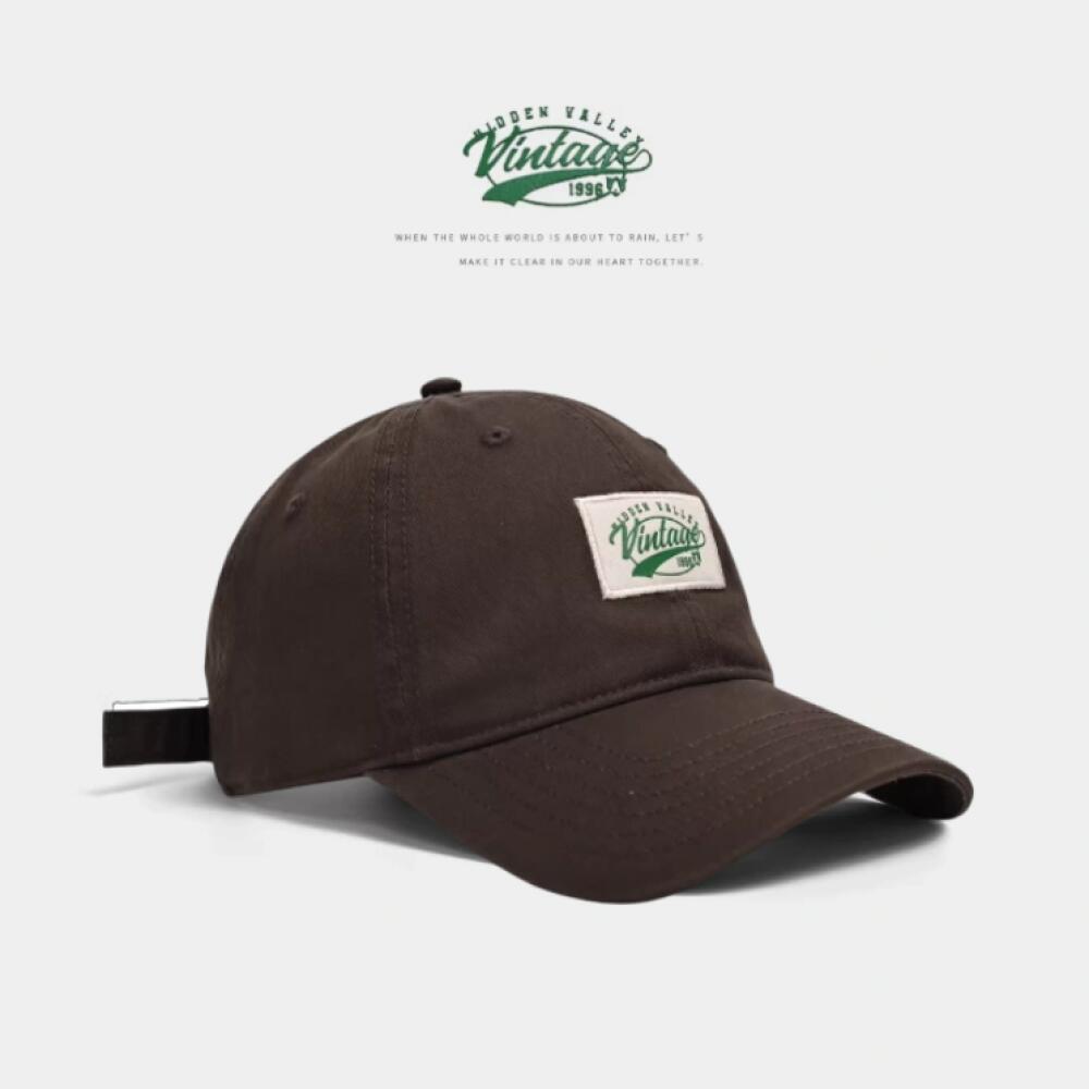 Letter Embroidered Soft Top Baseball Cap, Streetwear Plain Casual Hat For Men Women Spring Summer Korean Fashion Headwear