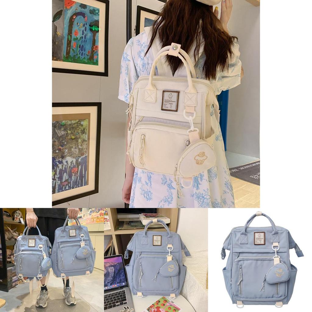 School Student Gift Waterproof Backpack Travel Bag Large Capacity Simplicity