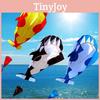 Durable 3d Soft Cartoon Whale Shape Frameless Kite With Fine Workmanship