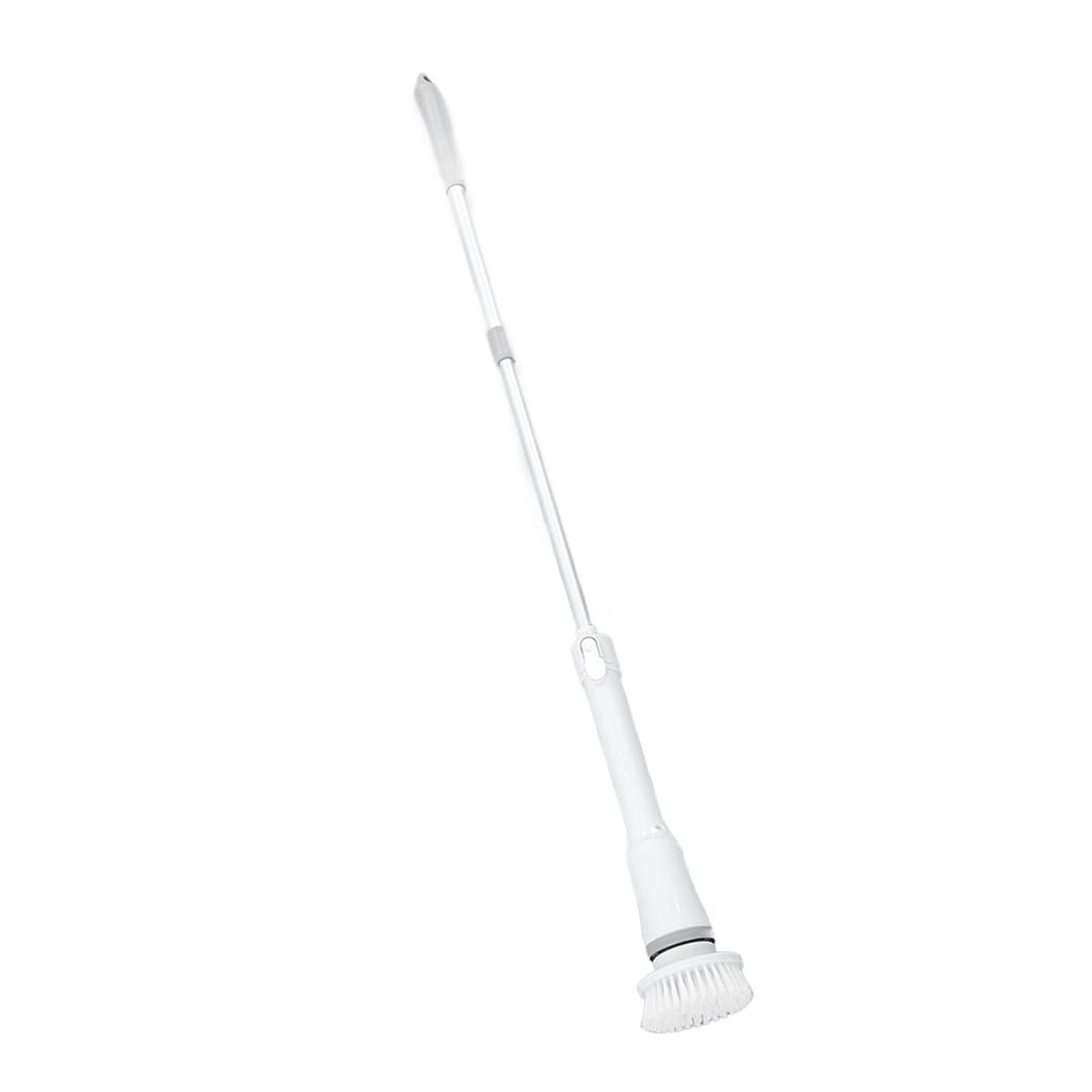 Electric Spin Scrubber Cordless Spin Scrubber with 6 Replaceable Brush Heads Extension Handle