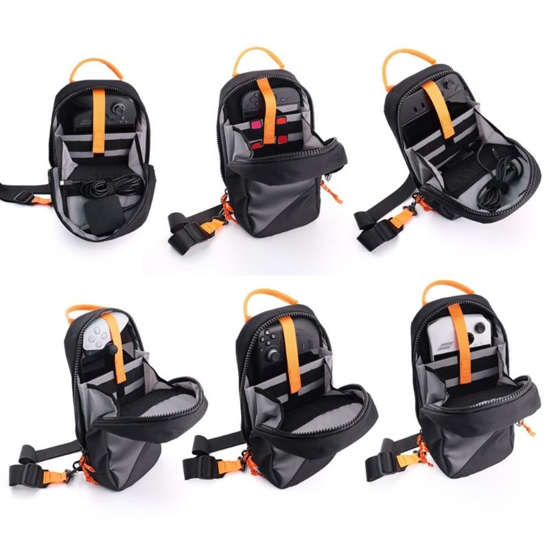 Strong Storage Bag For Portable Game Systems Such As New Releases Offering Several Pockets For Organization