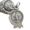 Miraculous Medal Rose Pendant, Slide Type, Made in Germany, Virgin Mary