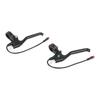 S866 One Pair Electric Scooter Brake Lever Aluminium Alloy Antiskid Electric Scooter Brake Grips for Replacement