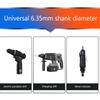 New 1Pc Multifunctional Electric Corner Screwdriver,High Torque 90 ° Right Angle Screwdriver,Manual Tool,Blue And Orange