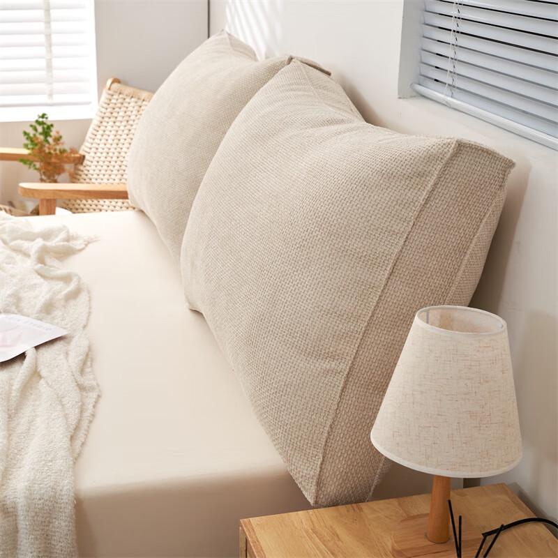 Peluş Kadife Yatak Başlığı Yastığı