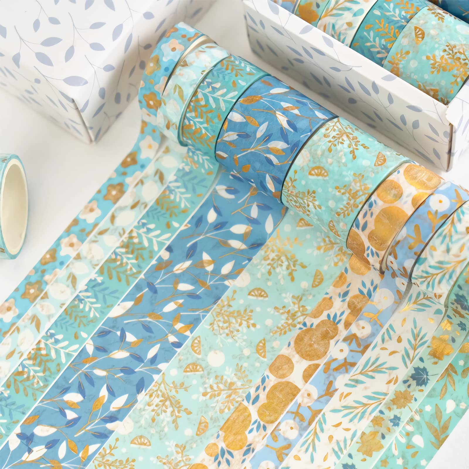 

Набор маскировочной ленты PBM Design для любого случая или васи с лиственным узором, лиственный мотив. Лента, Лента, Растение, Ботанический,