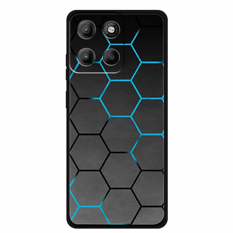 For Motorola Moto G15 4G Case G15Power 2025 New Fashion Black TPU Shockproof Phone Cases For Moto G15 Power Etui Fundas MotoG15