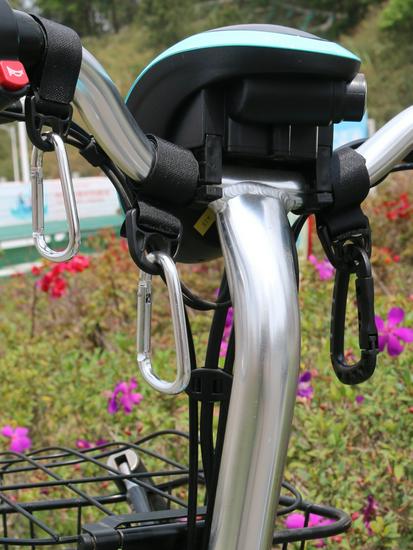 Universal Electric Vehicle Handlebar Hook for Motorcycle, Tricycle, and Takeaway Load.
