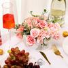 M-Modern-Acrylic Floral Centerpiece For Dining Table Decorations Wedding Round Flower Vase 12 Holes Centerpiece Vases