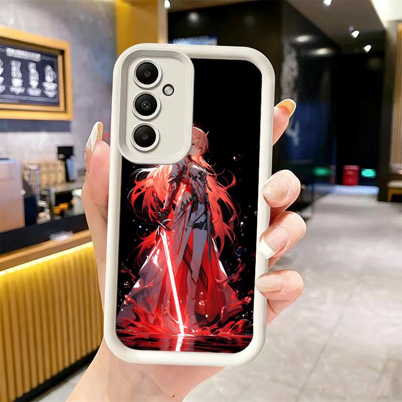 Handyhülle für Samsung Galaxy A17 A16 A15 A14 A13 Sword Art Online Yuuki Asuna A56 A36 A26 A55 A35 A25 A54 A34 A24 A53 A33 A23 A