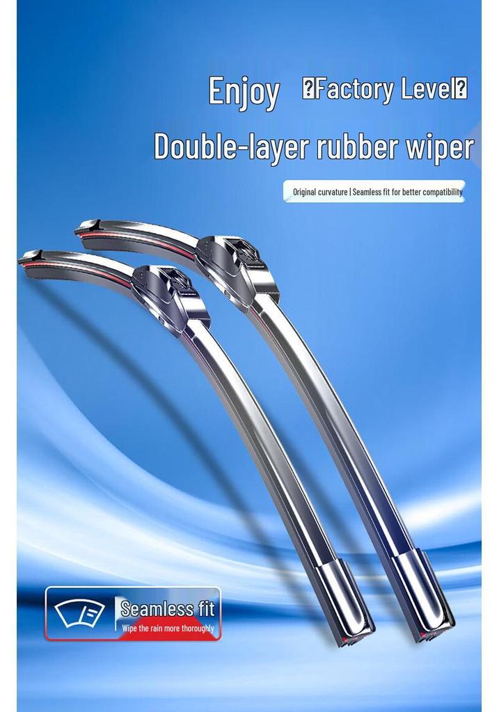 Frameless Silent Wipers for Wuling Hongguang S/S1/S3 – Double-Sided Tape