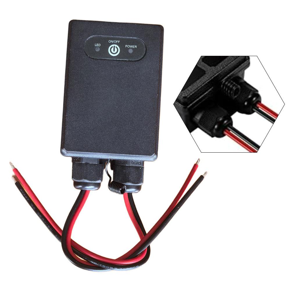 12V Wireless Remote Control Relay Switch DC12V-72V For Electrical Equipment Outdoor Lights Motors Easy Installation