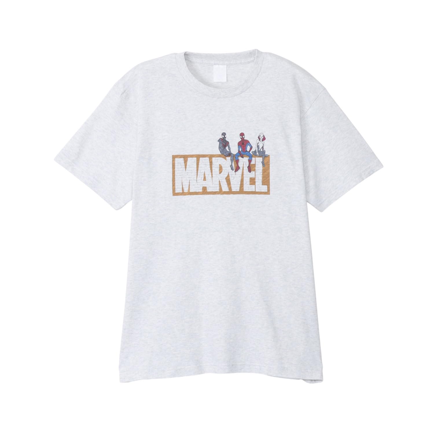 

Футболка Small Planet Marvel 50 Design 27/Человек-паук/Логотип Marvel Большая Овсянка