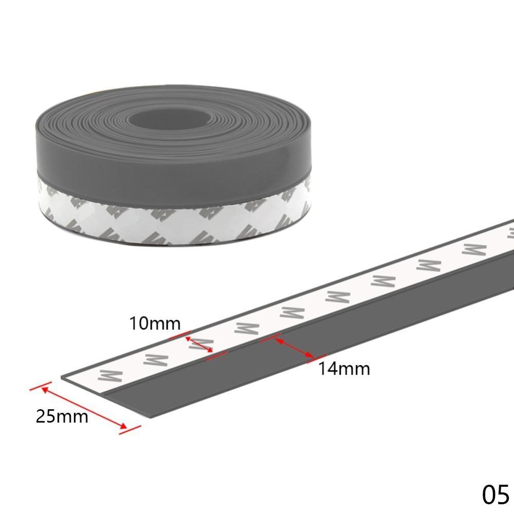 Self Adhesive Door Sealing Strips Window Silicone Draft Stopper Wind Dustproof Sound Insulation Tools