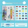 Xiaokani Acrylic Paint Set - 24 Colorfast, Waterproof Colors for Children's Art with Sun Protection