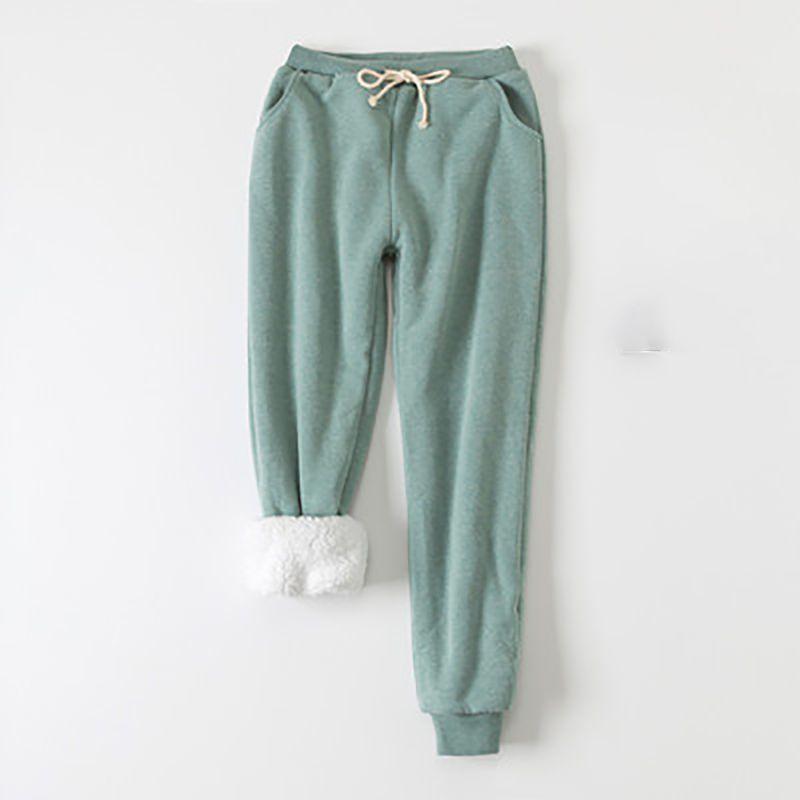 Womens Warm Sweat Pants With Ultra Soft Sherpa Lined Faux Fleece For Cold Weather