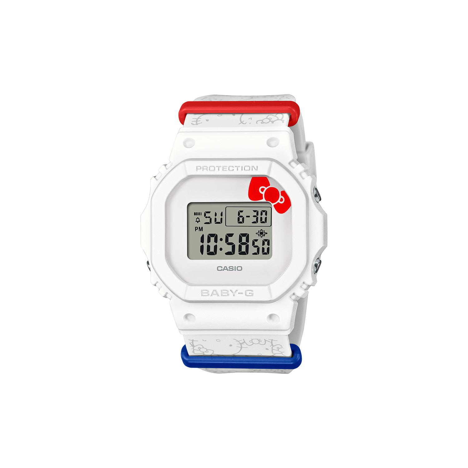 

CASIO Women s BABY-G White Watch BGD-565KT-7DR BGD-565KT-7DR Special Collaboration Set