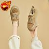 Women's Snow Boots Lace-up With Laces Half High Mid Calf Round Toe Ladies Shoes Boot Large Size Warm Protective Fashion 2024 Pu