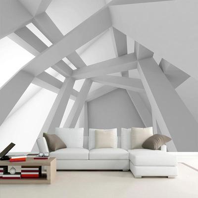 3D-Fototapete, moderne Kunst, abstraktes geometrisches Muster, Wandmalerei, Wohnzimmer, Sofa, TV, Hintergrund, Wandpapier, Wandbild, 3D-Aufkleber