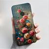 Θήκη Κινητού με Σχέδιο Για Nokia 110 4G 2023 Fundas Coque Μαύρο Κάλυμμα από Μαλακή Σιλικόνη Χαριτωμένο Κάλυμμα με Σχέδιο Λουλουδιών Καρτούν Capa