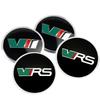 4pcs 56/60mm Car Sticker Wheel Center Hub Caps Decals Decoration for Skoda VRS Octavia A5 A7 Fabia Superb Kamiq Rapid
