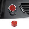 For BMW X5 X6 F15 F16 2014-2018 ABS Red Ignition Switch Start Button Frame Trim