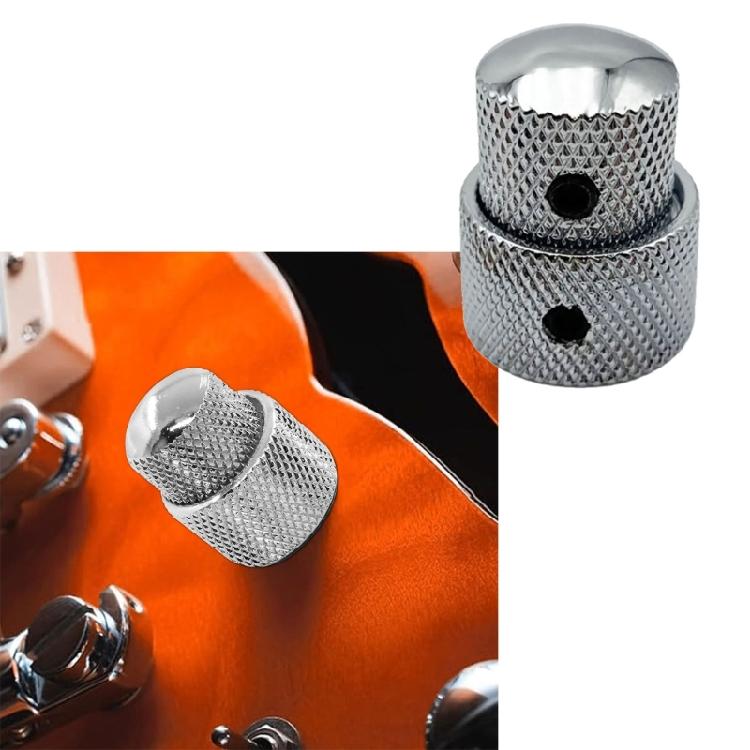 Universal Electric Instrument Volumes Knob Double Metal Layer Delivering Reliable Performances And Modern Aesthetic