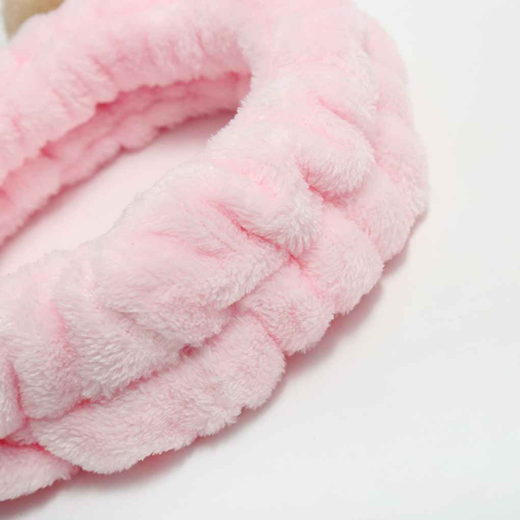 Women Cute Ears Elastic Headband Comfortable Wash Face Hair Holder Hairbands
