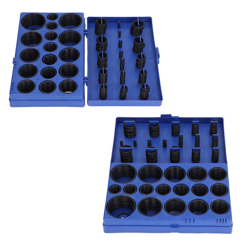 419Pcs Metric O Rings Rubber Hybrid O Rings Assortment Kit for Plumbing Machinery Faucets