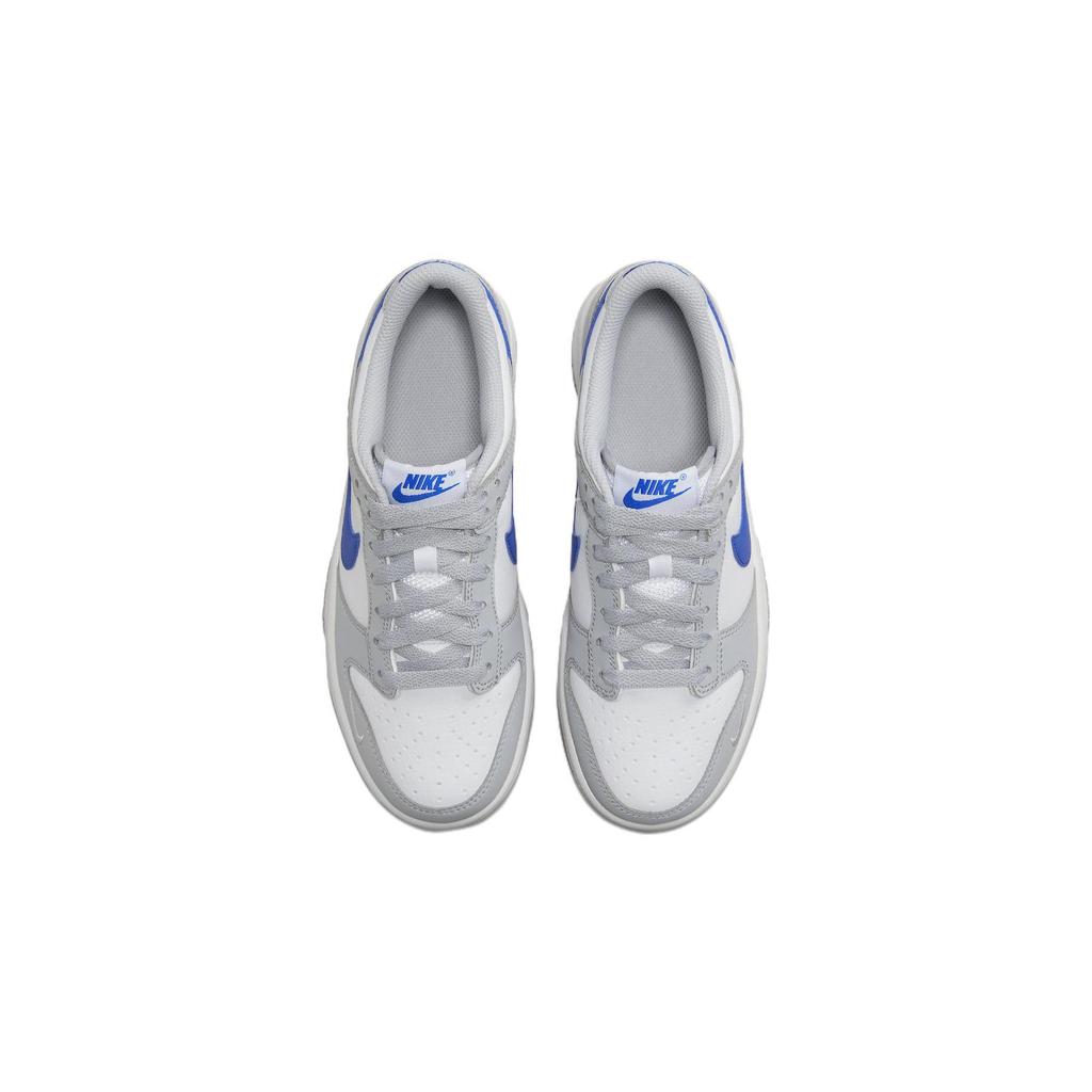 Nike Dunk Low Mini Swoosh Wolf Grey Game Royal GS FN3878-001