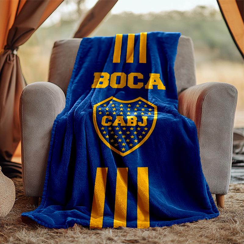 Cabj Flannel Blanket Soft Warm All-Season Throw, Design for Camping, Car Travel, Hiking Sofa, Bed, Office Perfect Gift for Parties