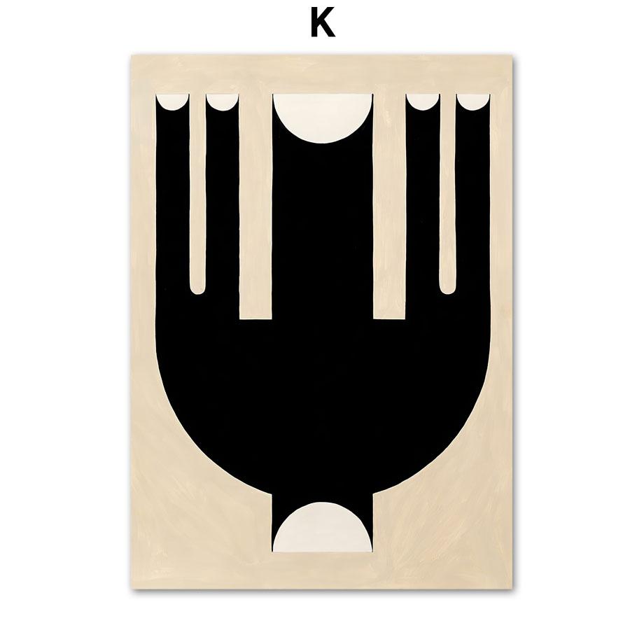 

Юбка для девочек, линия гинкго билоба, цветные блоки, плакаты на скандинавскую тему и принты, настенная живопись на холсте, настенные панно для декора гостиной 21x30cm No Framed