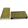 MAHLE LAK561P Air Conditioner Filter, Antibacterial, Antiviral, Deodorizing, Anti-Allergen, Mold / Dust Mite Resistant,