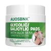 Aloe Salicylic Acid Pads For Face, Exfoliating Pads For Acne Prone & Oily Skin, Gently Cleanses To Prevent Breakouts  And Blackhead Removal-60Pcs
