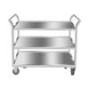 Commercial 3-Tier Stainless Steel Utility Cart