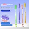Soft Bristled Long Headed Standable Adult Toothbrush for Deep Cleaning Oral Teeth Household Dentistry Product