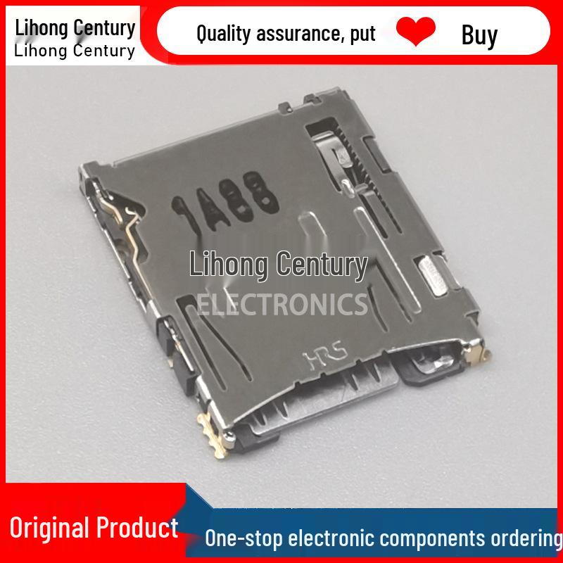 DM3AT-SF-PEJM5 Hirose 10-Pin Self-Ejecting Micro SD Card Holder