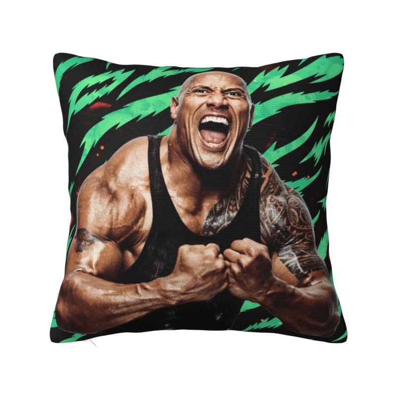 Dwayne The Rock Johnson Collage Cushion Cover X Cm Polyester Soft Throw Pillow Case For Sofa Home Decoration Pillowcase