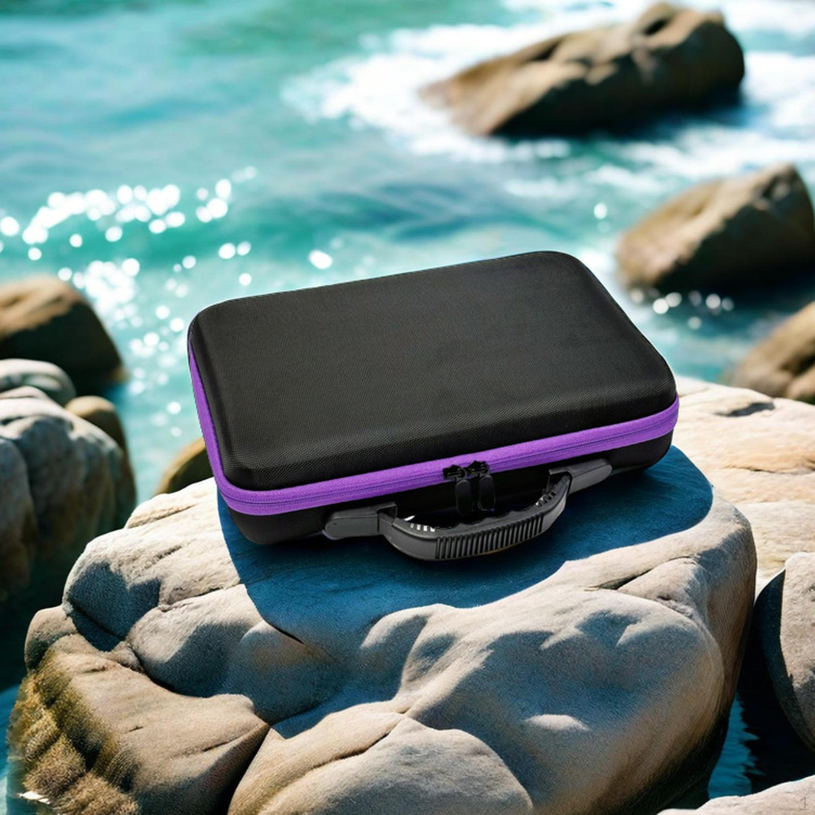 

Yoyo Bag 16 Hole Storage with Zipper Multifunctional Mesh Pocket Carrying Pouch for Game Outdoor Фіолетовий