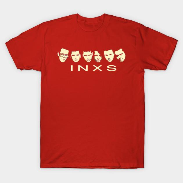 Unisex Fashion TShirt Inxs Print TShirt Plus Size S-5XL T-Shirt 100%Cotton Tops O Neck Short Sleeve Tees