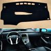 Car DashMat Dashboard Black Cover Non-slip Sun Pad For Toyota Prius 2010-2015
