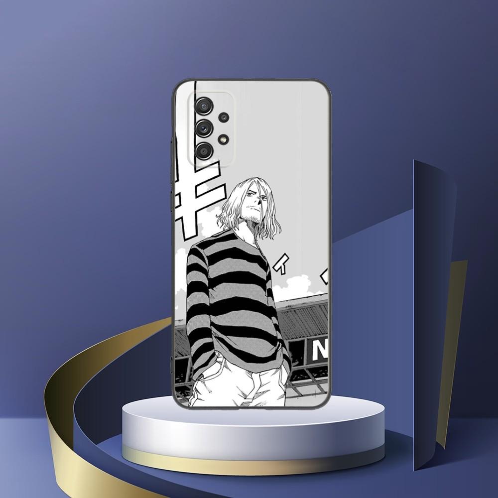 Kurt Cobain  Phone Case For Samsung S24,S23,S22,S21,S20,S10,S10E,S9 Plus FE Note 20 Ultra 10,9 Plus Black