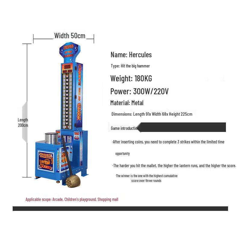Arcade Dragon Fist Coin-Operated Boxing Machine: Stress Relief & Warm-Up Game