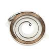2PCS White Rewind Spring Kit 2 Hole Starter Spring Durable Recoil Spring for Stihl TS410 TS420