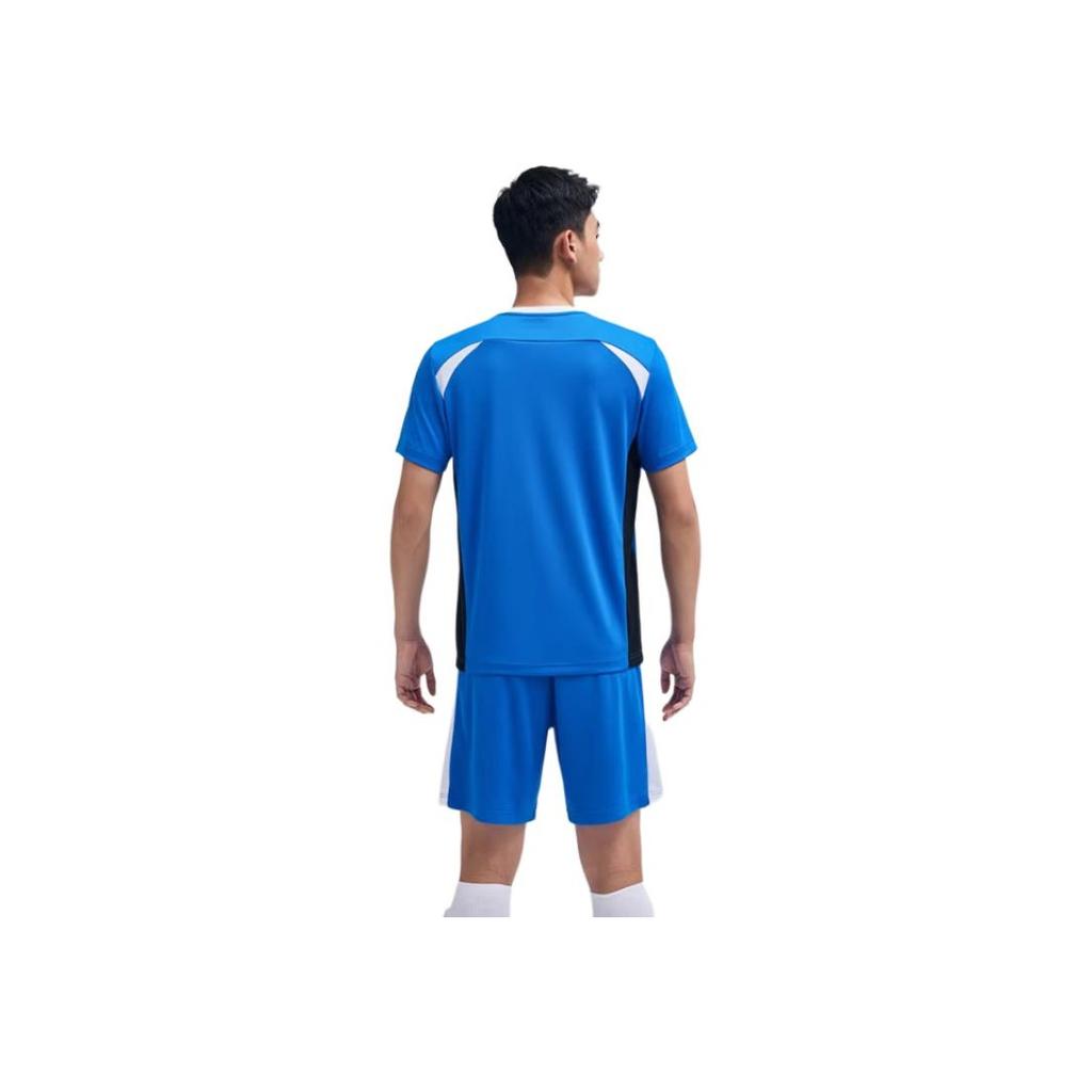 Anta Training Series Soccer Sports Loose Breathable Soccer Suit Men Sportswear Storm-Blue 952327203-3
