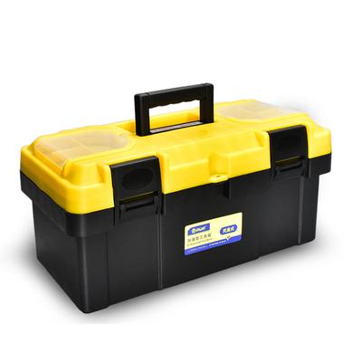 Caja de herramientas portátil, caja de mantenimiento de automóviles, caja de herramientas de almacenamiento de plástico, caja de herramientas multifuncional de hardware
