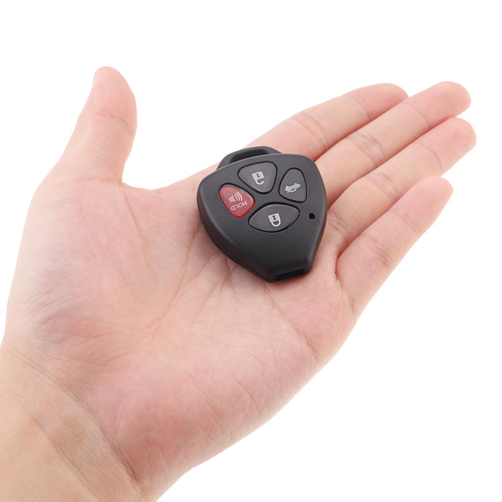 4 Buttons Key Fob Shell Replacement Wear-resistant Universal Fit for Corolla RAV4 Yaris Venza Models